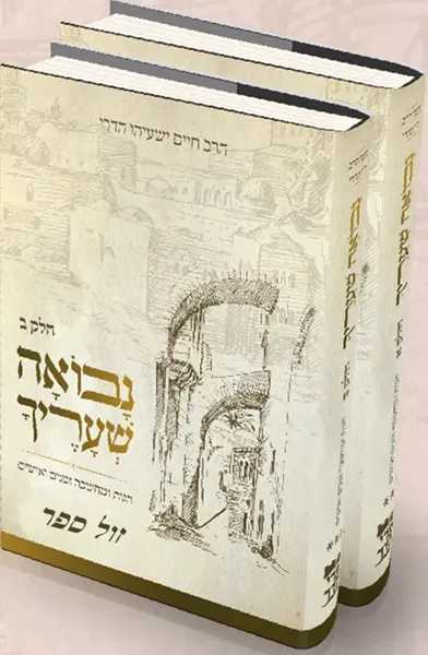 נבואה שעריך - הגות ומחשבה, זמנים ואישים 2 כרכים | הרב חיים ישעיהו הדרי