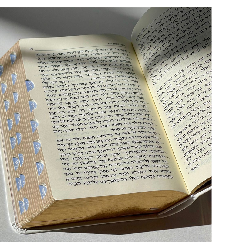 תנ"ך חושן עם סימניות