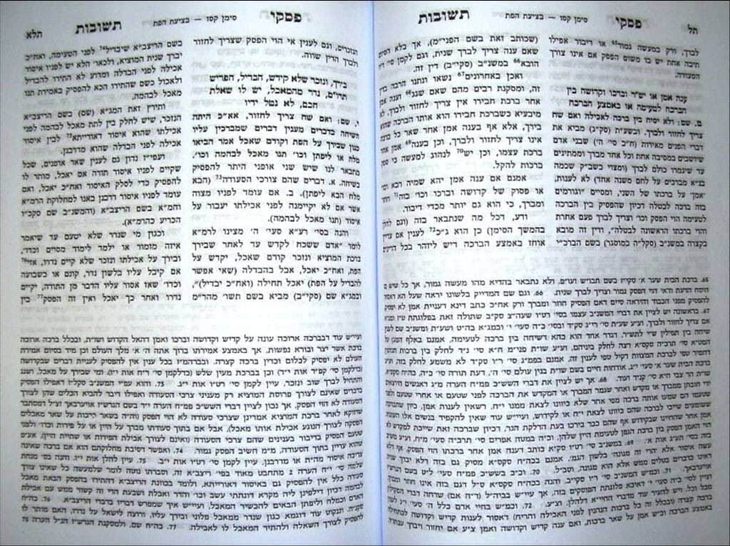 פסקי תשובות חלק שני סימנים קכ"ח - רמ"א | הרב שמחה רבינוביץ