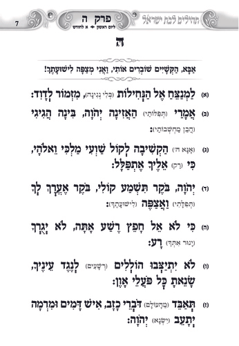 תהילים געגועים לה' נשים חזיזה