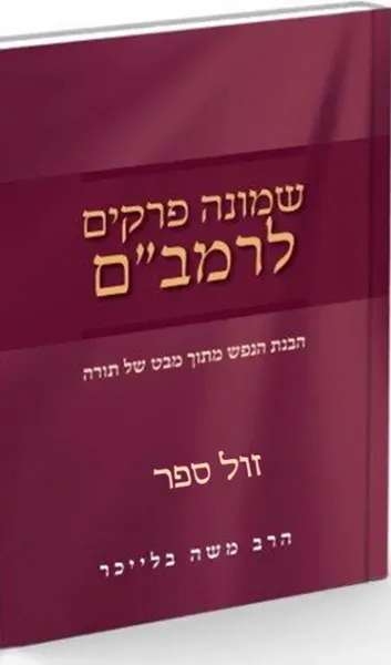 שמונה פרקים לרמב"ם - הבנת הנפש מתוך מבט של תורה | הרב משה בלייכר