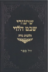 שיעורי שבט הלוי - הלכות נידה | הרב וואזנר