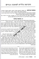 משניות ארטסקרול מהדורת רייזמן קדשים חלק א'