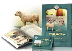 סדר אמירת קרבן פסח בליווי תמונות המחשה + סרט הקרבת קרבן פסח