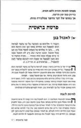 תורת חיים - על פרשת השבוע | הרב נח וינברג זצ"ל