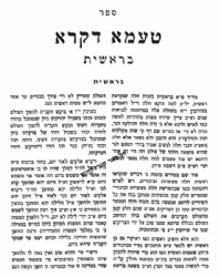 ספר טעמא דקרא - חידושים וביאורים על התורה ועל הנביאים וכתובים | רבי חיים קניבסקי