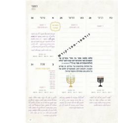 שנה וברכותיה - היומן השנתי של הרבנית ימימה מזרחי