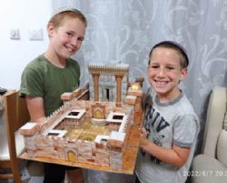 דגם בית המקדש תלת מימד לבניה | ישראטויס