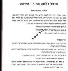 גדושת שביעית - הפעלות בכתבי חידה והפעלות דילמה | יצחק גלר