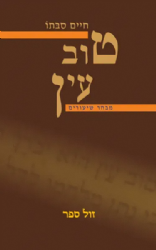 טוב עין חיים - מבחר שיעורים בסוגיות תלמודיות | הרב חיים סבתו