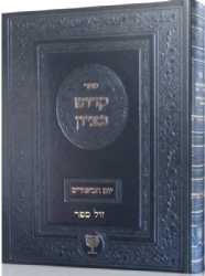 קדוש בציון - הלכות ומנהגים ליום הכיפורים | הרב בן ציון מוצפי