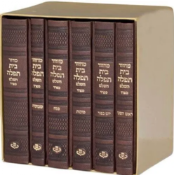 מחזורים בית תפילה דמוי עור