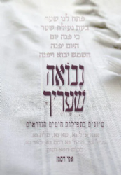 נבואה שעריך - עיונים בתפילות הימים הנוראים | אפי ויסמן