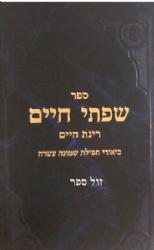 שפתי חיים רינת חיים - ביאורי תפלה חלק ב' | הרב חיים פרידלנדר