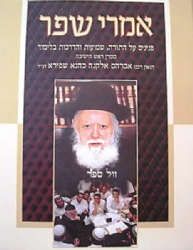 אמרי שפר - פנינים על התורה והדרכות | הרב אברהם שפירא זצ"ל