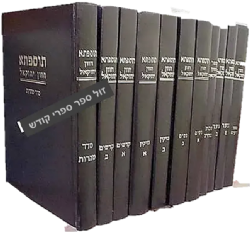 תוספתא חזון יחזקאל 12 כרכים | רבי יחזקאל אמברמסקי