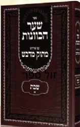 שער הכוונות - שבת | עם פירוש מתוק מדבש