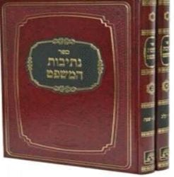 נתיבות המשפט מאורי אור בינוני 2 כרכים