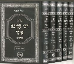 שו"ת רבי עקיבא איגר החדש | מכון המאור